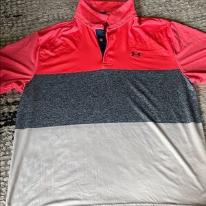 Under Armour Tri-Color Polo Shirt